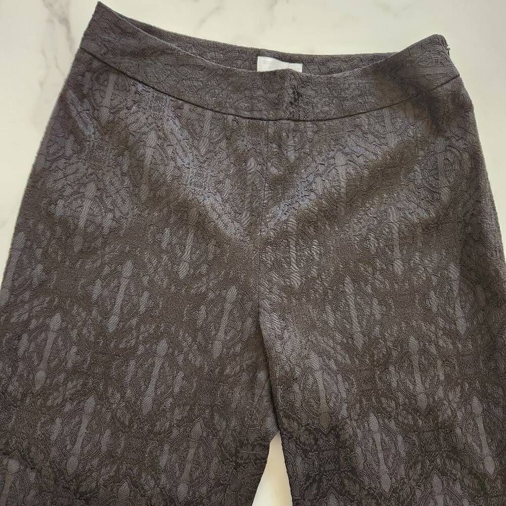 Worthington stretch women's black lace 14 dress pants plus size